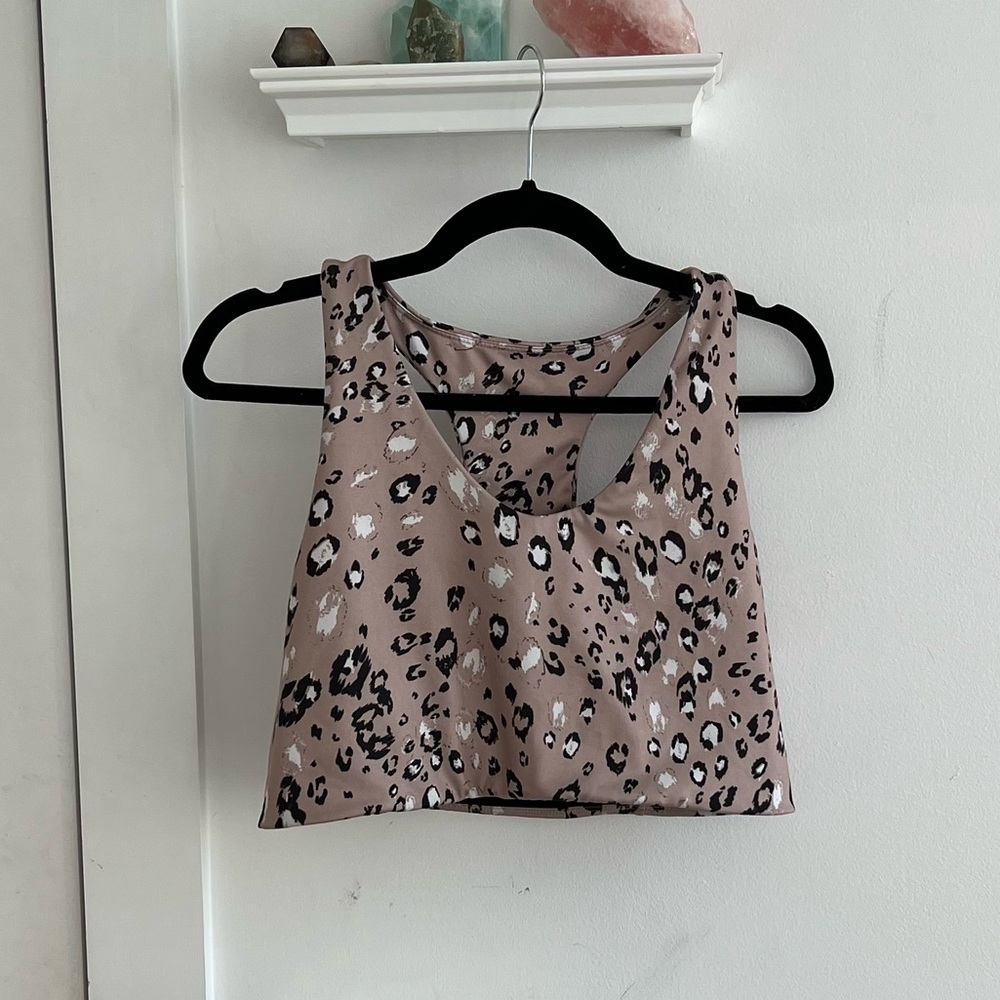 Print sports bra